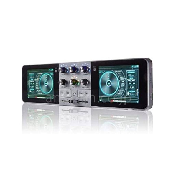 Monster GO DJ Portable Mixer Digital Turntable with LCD Touch Screen - Picture 3 of 7